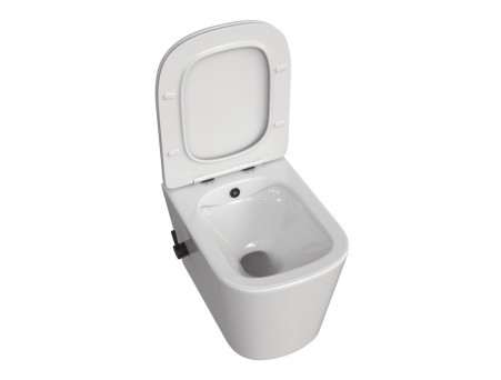 Унитаз Подвесной «Taliente» Correto Smnero, Белый (CR25200+SMnero)