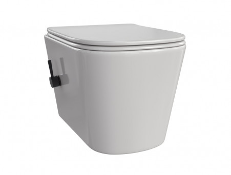Унитаз Подвесной «Taliente» Correto Smnero, Белый (CR25200+SMnero)