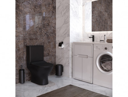 Унитаз Напольный «Taliente» Arte Nero, с Бачком, Черный Матовый (AR35045 Nero)