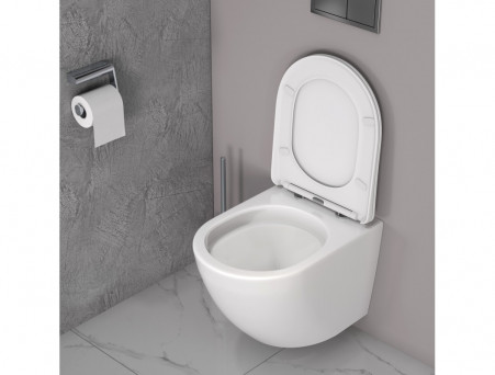 Унитаз Подвесной «Taliente» Amato Tornado 3, Белый (AM55003)