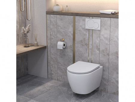 Унитаз Подвесной «Taliente» Amato Esteso T3, Белый (AE65053)