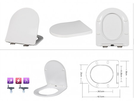 Унитаз Подвесной «Taliente» Amato Nero, Черный Матовый (AM25010 Nero)