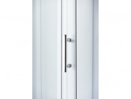 Душевая Кабина «Taliente» Четверть Круга, Средний Поддон, Белый, Прозрачное Стекло, 90х90  (TA-99CW)