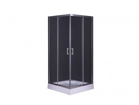 Душевой Уголок «Taliente» Прозрачное Стекло, 6мм, Хром, 100х100 (TA-10102-1CP)