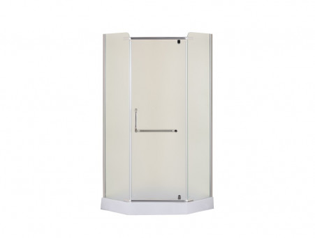 Душевой Уголок «Taliente» Рифлёное Стекло, 6мм, Хром, 90х90 (TA-09093-1MP)