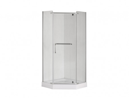 Душевой Уголок «Taliente» Прозрачное Стекло, 6мм, Хром, 90х90 (TA-09093-1CP)