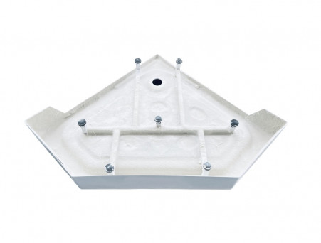 Душевой Поддон «Taliente» Низкий, Пятиугольный, Белый, 80х80 (PTA-08083)