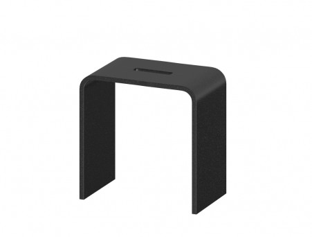 Стул для Душа «Taliente» Sgabello Nero, Чёрный, 40х39х25 (TA-STOOL41)