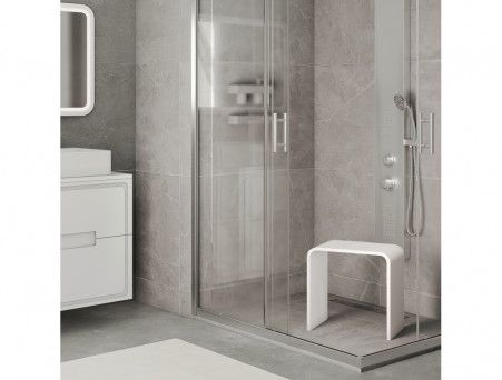 Стул для Душа «Taliente» Sgabello Blanco, Белый, 40х39х25 (TA-STOOL41)