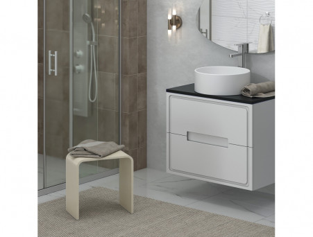 Стул для Душа «Taliente» Sgabello Beige, Бежевый, 40х39х25 (TA-STOOL41)