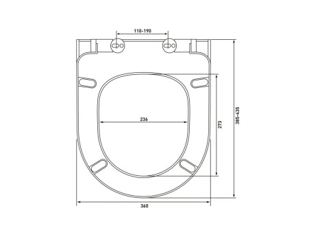 Подвесной Унитаз «Aquatek» Поларис, Безободковый, Сиденье Soft Close, 52x36,5x37, Белый (AQ0700-01)
