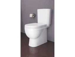 Унитаз-Компакт «Sanita Luxe» Art Comfort 37x63 с Сиденьем и Крышкой, 7л (WC.CC/Art/2-DM/WHT.G/S1)