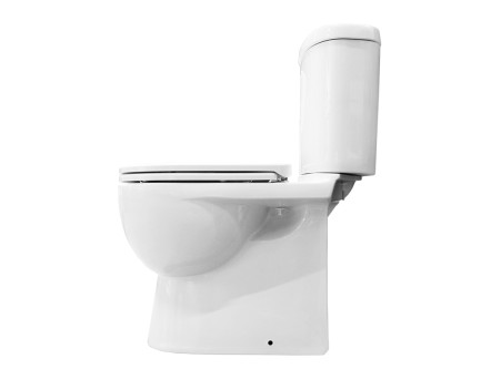 Унитаз-Компакт «Sanita Luxe» Art Comfort 37x63 с Сиденьем и Крышкой, 7л (WC.CC/Art/2-DM/WHT.G/S1)