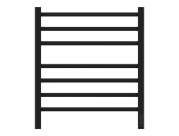 Полотенцесушитель Электрический «Apextermo» Atlas, Лесенка, 50x60см, Черный Матовый (AT00165BM)