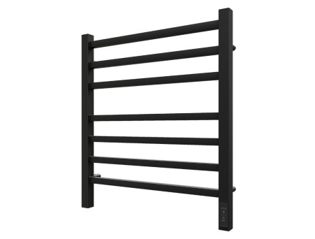 Полотенцесушитель Электрический «Apextermo» Atlas, Лесенка, 50x60см, Черный Матовый (AT00165BM)