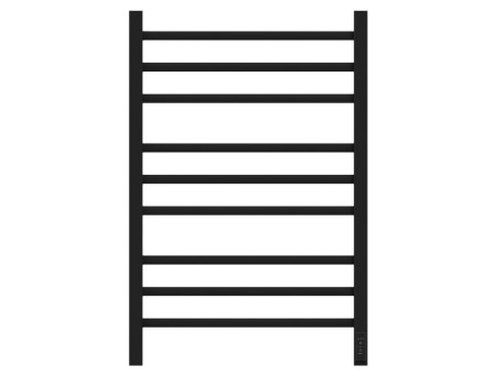 Полотенцесушитель Электрический «Apextermo» Atlas, Лесенка, 50x80см, Черный Матовый (AT00185BM)