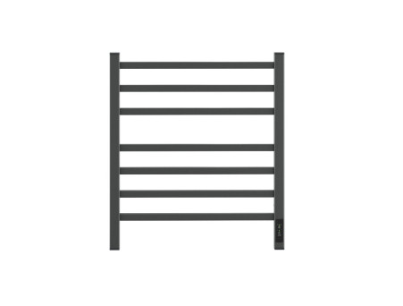 Полотенцесушитель Электрический «Apextermo» Atlas, Лесенка, 50x60см, Вороненая Сталь (AT00165GF)