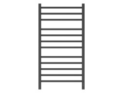 Полотенцесушитель Электрический «Apextermo» Atlas, Лесенка, 50x100см, Черный Матовый (AT00105BM)