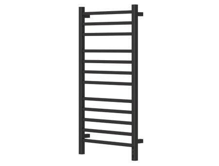 Полотенцесушитель Электрический «Apextermo» Atlas, Лесенка, 50x100см, Черный Матовый (AT00105BM)