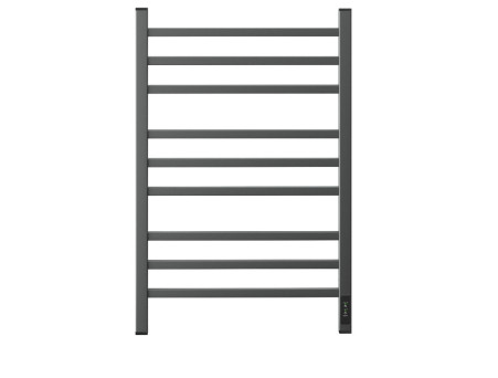 Полотенцесушитель Электрический «Apextermo» Atlas, Лесенка, 50x80см, Вороненая Сталь (AT00185GF)