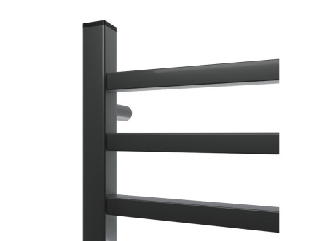 Полотенцесушитель Электрический «Apextermo» Atlas, Лесенка, 50x80см, Вороненая Сталь (AT00185GF)