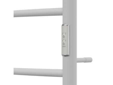 Полотенцесушитель Электрический «Apextermo» Corona, Лесенка, с Полкой, 50x80см, Белый Матовый (CR01185WM)