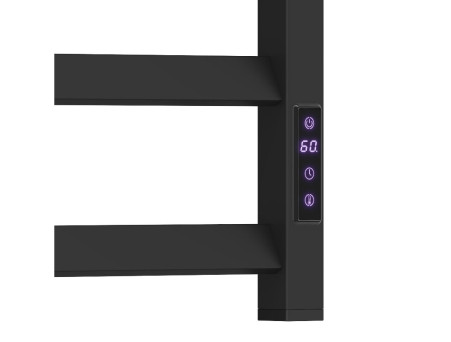 Полотенцесушитель Электрический «Apextermo» Galaxy, Лесенка, 40x60см, Черный Матовый (GL00164BM)