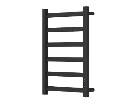 Полотенцесушитель Электрический «Apextermo» Galaxy, Лесенка, 40x60см, Черный Матовый (GL00164BM)