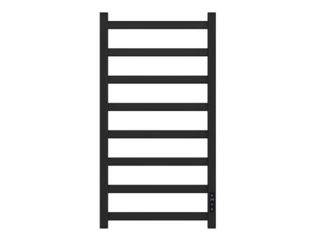 Полотенцесушитель Электрический «Apextermo» Galaxy, Лесенка, 40x80см, Черный Матовый (GL00184BM)