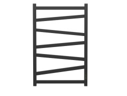 Полотенцесушитель Электрический «Apextermo» Genesis, Лесенка, 50x80см, Черный Матовый (GN00185BM)