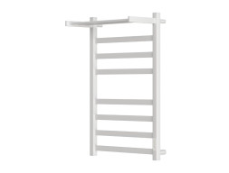 Полотенцесушитель Электрический «Apextermo» Terra, Лесенка, с Полкой, 40x80см, Белый Матовый (TR01184WM)