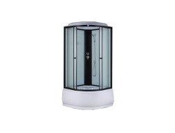 Душевая Кабина «Дана» 720W, Высокий Поддон, Четверть Круга, 110x110x215см