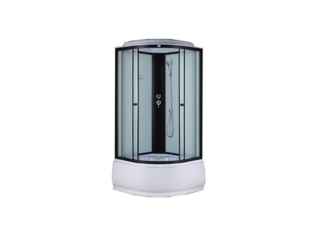Душевая Кабина «Дана» 720W, Высокий Поддон, Четверть Круга, 110x110x215см