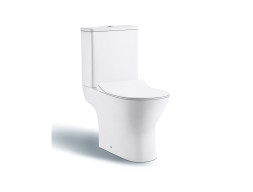 Унитаз Напольный «Taliente» Arte Vortex 3, с Бачком, Микролифт, Белый (AR33043)
