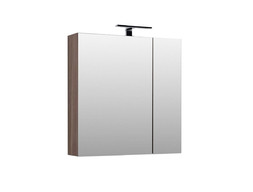 Зеркало-Шкаф «Aquanet» Нью-Йорк 85 Орех (00203954)