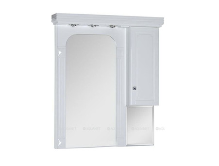 Зеркало-Шкаф «Aquanet» Фредерика 100 Белый (00171272)