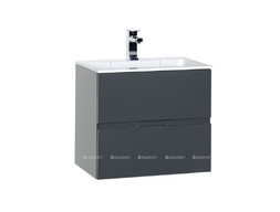 Тумба с Раковиной «Aquanet» Алвита 60 Серый Антрацит (00213094)