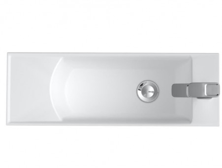 Тумба с Раковиной «MarkaOne» Stretto 50п, Белый Глянец R (4604613004200)