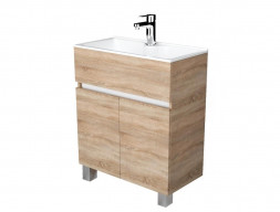 Тумба с Раковиной «MarkaOne» Mira 60н, Дуб Сонома (4604613340827)