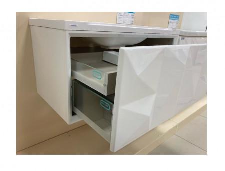 Тумба с Раковиной «MarkaOne» Romb 90п White (4604613329563)