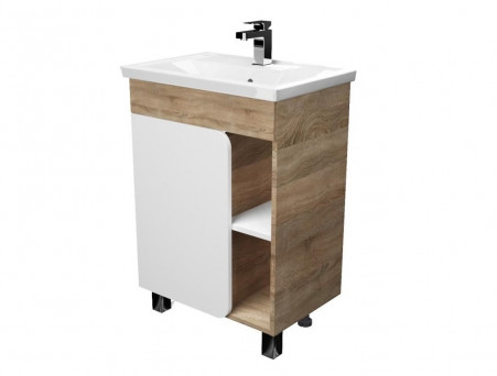 Тумба с Раковиной «MarkaOne» Nuvo 70н, Дуб Сонома (4604613340728)