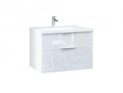 Тумба с Раковиной «MarkaOne» Idalgo 75п Pure White (4604613334895)