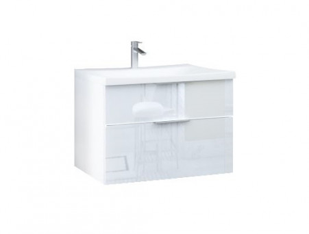 Тумба с Раковиной «MarkaOne» Idalgo 75п Pure White (4604613334895)