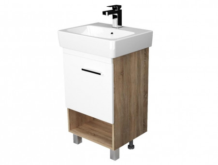 Тумба с Раковиной «MarkaOne» Tera 55н, Дуб Сонома (4604613340773)
