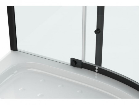 Душевой Уголок «Bravat» Black Line 90x90x195 L/R (BS090.1110A)