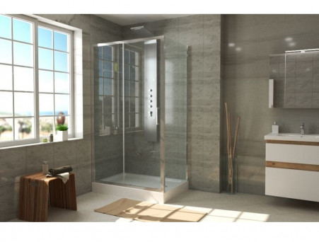 Душевой Уголок «Bravat» Line 120x80x200 L/R (BS120.3101A)