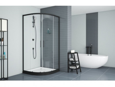 Душевой Уголок «Bravat» Black Line 90x90x200 (BS090.1201B)