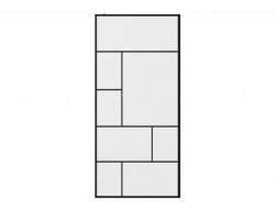 Душевая Перегородка «Bravat» Black Line 90x195 (BG090.6414B)