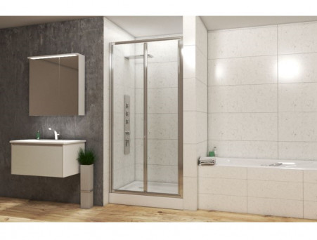 Душевая Дверь «Bravat» в Нишу Line 100x200 L/R (BD100.4121A)