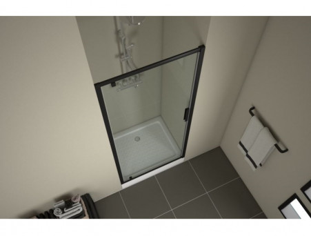 Душевая Дверь «Bravat» в Нишу Black Line 90x200 L/R (BD100.4111B)